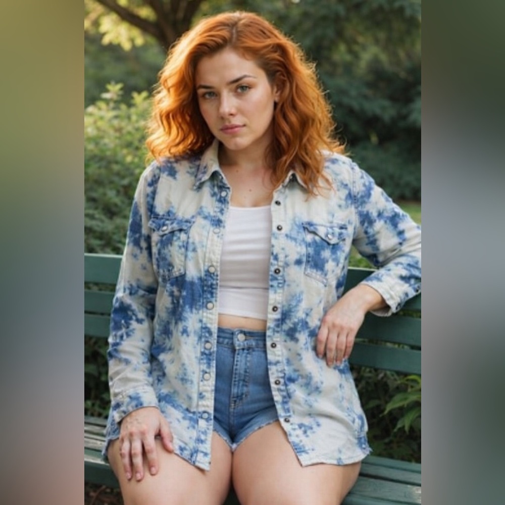 Tommy Hilfiger Faux Denim Jacket